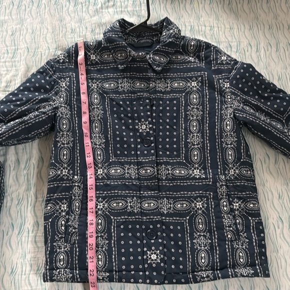 Blue Patterned Jacket - Picture 6 of 9